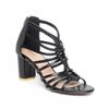 Giày sandal nữ cao gót 7cm Hanatabi quai đan khóa kéo đế TA cao cấp bigsize (35-41) mã HNSDG7F1142