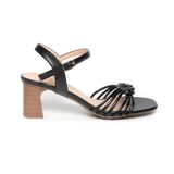 giày sandal nữ cao gót 5cm Hanatabi quai thắt mũi vuông hậu c đế TA bigsize (35-41) mã HNSDG5F1064