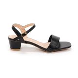 giày sandal nữ cao gót 3cm Hanatabi quai 1 xếp mũi vuông hậu c đế TA bigsize (35-41) mã HNSD3F933