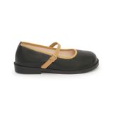 Oxfrod trơn mũi tròn đế cao 2cm hậu gài mã HNBB2F756 (Size 35 -> 39)