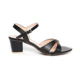 giày sandal nữ cao gót 5cm Hanatabi quai chéo hậu c đế TA cao cấp bigsize (35-41) mã HNSDG5F1007