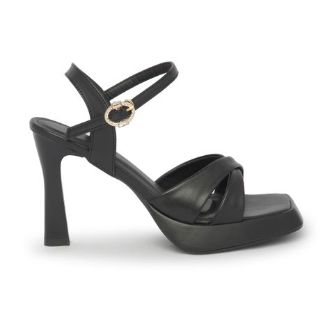 Sandal Nữ Quai Chéo Gót Nhọn Cao 9cm Hậu C Mã HNSDG9F636 (Size 35 -> 39)