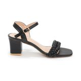 giày sandal nữ cao gót 5cm Hanatabi quai bèo mũi vuông hậu c đế TA bigsize (35-41) mã HNSDG5F917