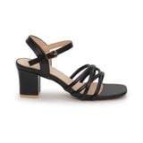 giày sandal nữ cao gót 5cm Hanatabi quai đan mũi vuông hậu c đế TA bigsize (35-41) mã HNSDG5F878