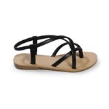 Sandal nữ quai dây xỏ ngón đế cao 1cm HNSD1F184 ( Size 35 -> 39)