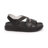 Sandal nữ Hanatabi 2 lớp quai ngang may liền đế cao 3cm mã HNSD3F794 ( Size 35 -> 39)