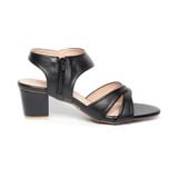 giày sandal nữ cao gót 5cm Hanatabi quai chéo khóa kéo đế TA cao cấp bigsize (35-41) mã HNSDG5F1067