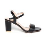 giày sandal nữ cao gót 7cm Hanatabi quai ngang mũi vuông hậu c đế TA bigsize (35-41) mã HNSDG7F876