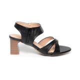 giày sandal nữ cao gót 5cm Hanatabi quai chéo khóa kéo đế TA cao cấp bigsize (35-41) mã HNSDG5F1065
