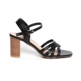 Giày sandal nữ cao gót 7cm Hanatabi quai đan mũi vuông hậu c đế TA bigsize (35-41) mã HNSDG7F1132
