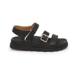 Sandal nữ Hanatabi 2 lớp quai bản ngang may liền đế cao 3cm mã HNSD3F866 (Size 35 -> 39)