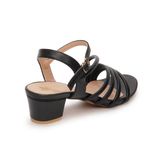 Sandal nữ Hanatabi 4 quai chéo gót cao 3cm hậu c đế TA cao cấp chống trơn trượt mã HNSDG3F885 (Size 35 -> 41)