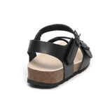 Sandal nữ xỏ ngón Hanatabi 2 quai chéo có khóa đế trấu cao 3cm mã HNSD3F983 (Size 35->39)