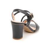 giày sandal nữ cao gót 7cm Hanatabi quai ngang mũi vuông hậu c đế TA bigsize (35-41) mã HNSDG7F897