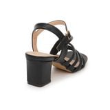 Sandal nữ Hanatabi 4 quai chéo mũi vuông gót cao 5cm hậu c đế TA cao cấp chống trơn trượt mã HNSDG5F870 (Size 35 -> 41)