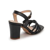 Giày Sandal Nữ Cao Gót 7cm Hanatabi Quai Đan Mũi Vuông Hậu C Đế TA Bigsize (35-41) Mã HNSDG7F806