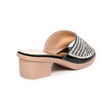 dép nữ đế PU kem siêu nhẹ cao 5cm Hanatabi quai ngang đính đá bigsize (35-42) mã HNDE5F1106