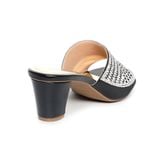 dép nữ cao gót 5cm Hanatabi quai ngang đính đá đế TA cao cấp bigsize (35-41) mã HNDE7F1025