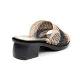 dép nữ đế PU đen siêu nhẹ cao 5cm Hanatabi quai lưới bigsize (35-41) mã HNDE5F1101