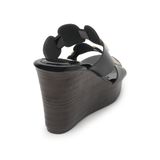 Dép nữ đế xuồng Pu siêu nhẹ cao 9cm Hanatabi quai nhị (35-39) mã HNDE9FX116