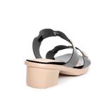 dép nữ đế PU siêu nhẹ cao 5cm Hanatabi quai nhị có khóa bigsize (35-42) mã HNDE3F780