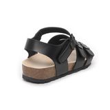 Sandal nữ Hanatabi 2 quai ngang có khóa đế trấu cao 3cm mã HNSD3F986 (Size 35 -> 39)