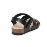 Sandal nữ Hanatabi quai chữ H đế trấu cao 3cm mã HNSD3F985 (Size 35 -> 39)