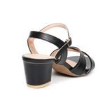 giày sandal nữ cao gót 5cm Hanatabi quai chéo hậu c đế TA cao cấp bigsize (35-41) mã HNSDG5F1007