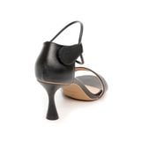 giày sandal nữ cao gót 7cm Hanatabi quai ngang hậu xé đế TA bigsize (35-41) mã HNSDX7F953