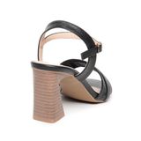 giày sandal nữ cao gót 7cm Hanatabi quai 2 xếp mũi vuông hậu c đế TA bigsize (35-41) mã HNSDG7F1075
