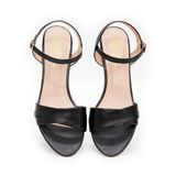 giày sandal nữ cao gót 3cm Hanatabi quai 2 xếp hậu c đế TA cao cấp bigsize (35-41) mã HNSDG3F930