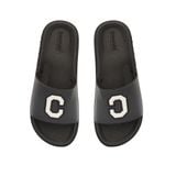 Dép nữ Hanatabi 2 lớp quai ngang chứ C may liền đế cao 3cm mã HNDE2F764 (Size 35 -> 39)