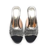 Dép nữ Hanatabi đính xoàn gót mika cao 3cm mã HNDE3F994 (Size 35 -> 41)