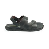 Sandal (dép) da nam quai may sẵn đế cao 1cm mã HNSDDA661 ( Size 39 -> 43)