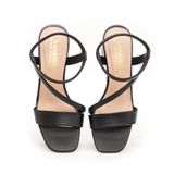 Giày Sandal Nữ Cao Gót 5cm Hanatabi Quai Ngang Mũi Vuông Hậu Thun Đế TA Bigsize (35-41) mã HNSDT5F775