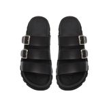 Dép nữ Hanatabi 2 lớp 3 quai may liền đế cao 4cm mã HNDE4F901 (Size 35 -> 39)