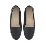 Giày mọi nữ mũi tròn may chỉ đế cao 1cm mã HNBB1F683 ( Size 36 -> 40)