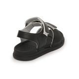 Sandal nữ Hanatabi 2 lớp quai ngang xé may liền đế cao 2cm mã HNSDX2F804 (Size 35 -> 39)