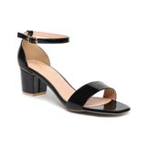 giày sandal nữ cao gót 5cm Hanatabi quai ngang hậu chụp đế TA bigsize (35-41) mã HNSDG5F1043