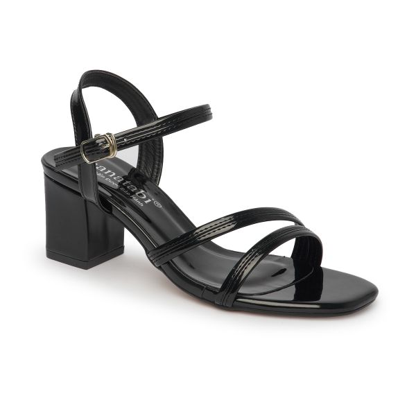 Sandal nữ hanatabi quai hai dây gót vuông cao 5cm hậu c mã HNSDH5F89 ( Size 35 -> 39)