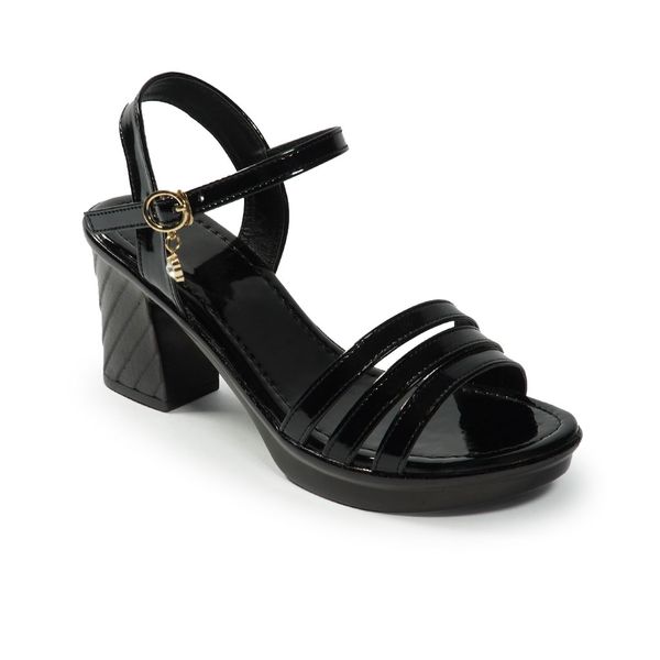 Sandal nữ quai ba dây gót vuông cao 5cm hậu c mã HNSD3FG330 ( Size 35 -> 39)