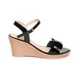 Sandal Nữ Hanatabi Quai ngang có khóa Đế Xuồng Siêu Nhẹ Cao 7cm Hậu C Mã HNSDX7F990 (Size 35 -> 39)