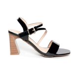 giày sandal nữ cao gót 7cm Hanatabi quai ngang mũi vuông hậu c đế TA bigsize (35-41) mã HNSDG7F1020