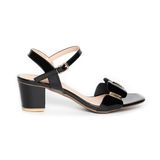 giày sandal nữ cao gót 5cm Hanatabi quai ngang mũi vuông hậu c đế TA bigsize (35-41) mã HNSDG5F998