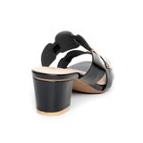 dép nữ cao gót 5cm Hanatabi quai nhị mũi vuông đế TA cao cấp bigsize (35-41) mã HNDE5F1006