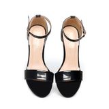 giày sandal nữ cao gót 7cm Hanatabi quai ngang hậu chụp đế TA bigsize (35-41) mã HNSDG7F1044