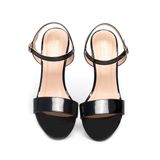 giày sandal nữ cao gót 7cm Hanatabi quai ngang hậu c đế TA bigsize (35-41) mã HNSDG7F1042