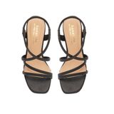 giày sandal nữ cao gót 5cm Hanatabi quai chéo mũi vuông hậu c đế TA bigsize (35-41) mã HNSDT5F776