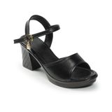 Sandal nữ quai ba dây gót vuông cao 5cm hậu c mã HNSD3FG330 ( Size 35 -> 39)