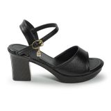 Sandal nữ quai ba dây gót vuông cao 5cm hậu c mã HNSD3FG330 ( Size 35 -> 39)